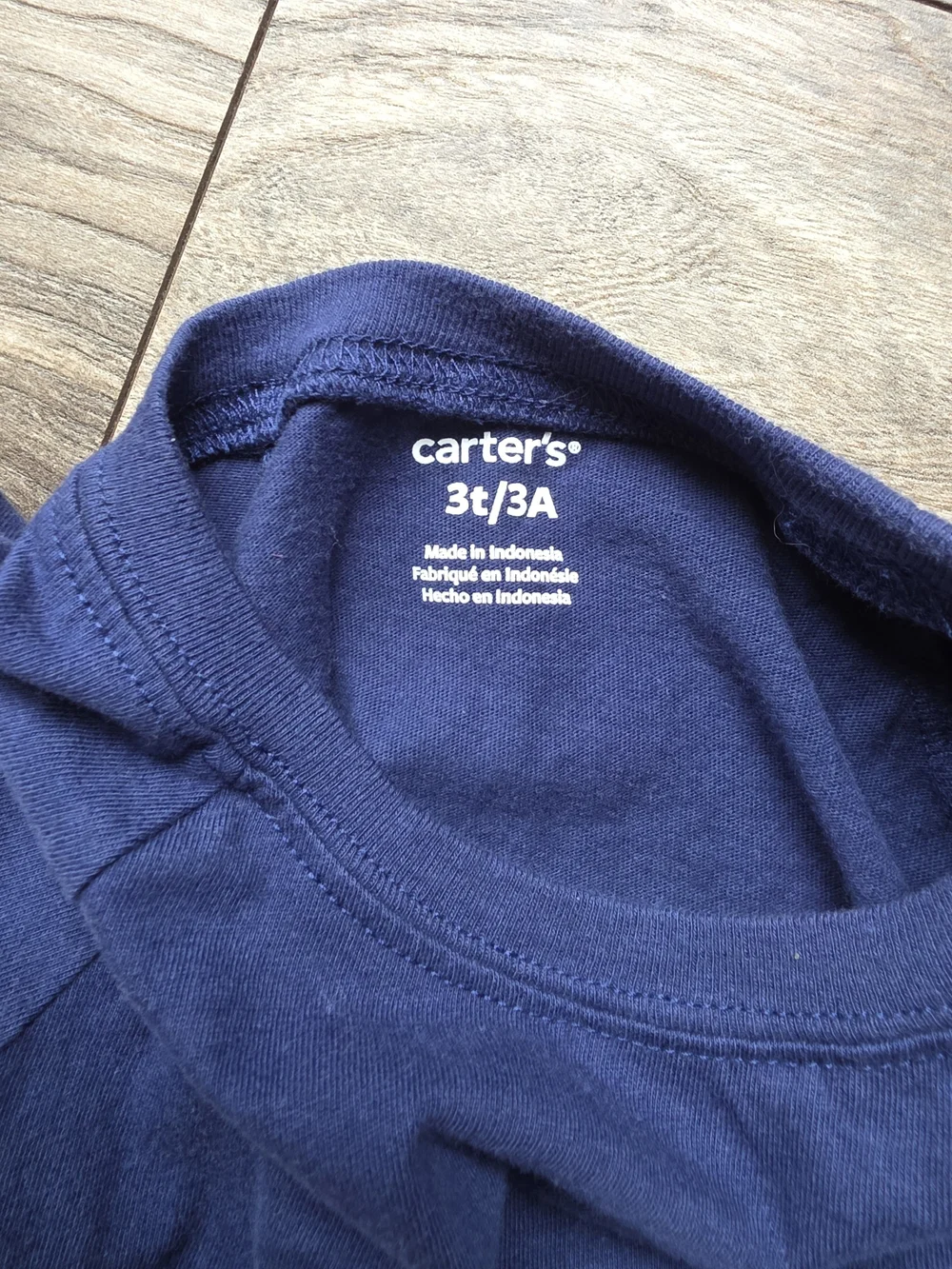 Carter's Colorblock Long-Sleeve Tee - Navy, Royal Blue & Yellow